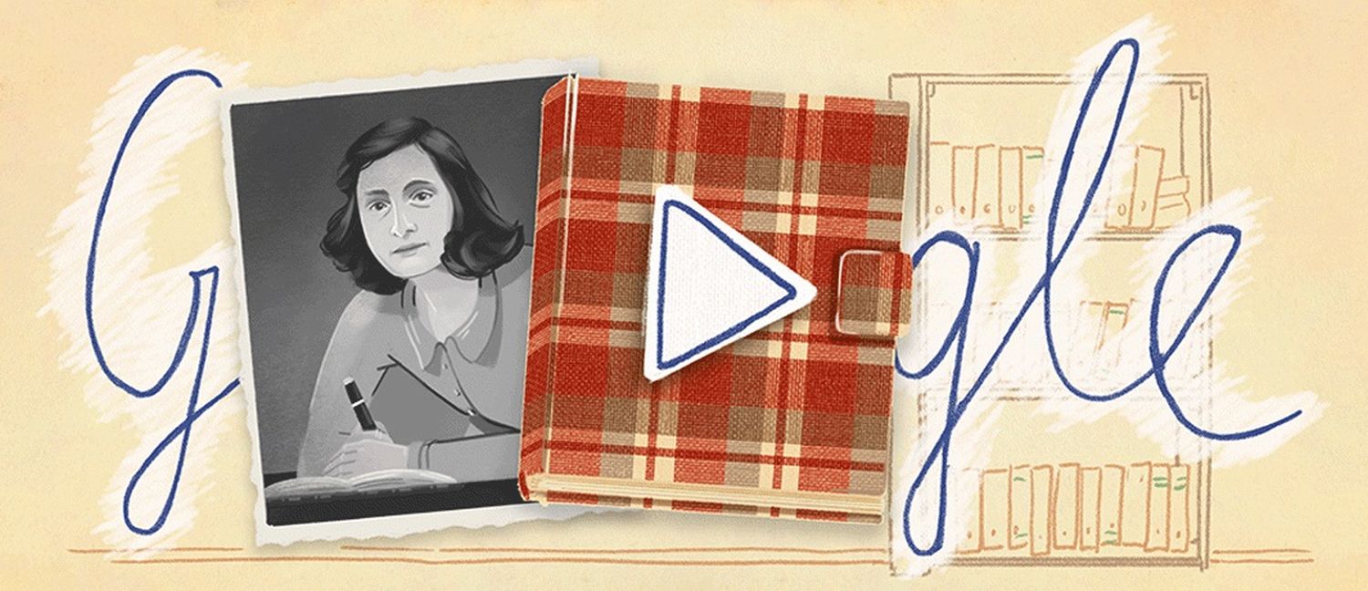 Anne Frank Ein Interaktives Google Doodle Zu Ehren Von Anne Frank