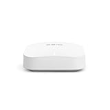 Amazon eero Pro 6E Mesh-WLAN-Router | 2,5-Gbit/s-Ethernet | Bis zu 190 m² Abdeckung | Für Verbindungen mit über 100 Geräten | Ideal für Streaming, Arbeit und Gaming | Einzelpack | 2022