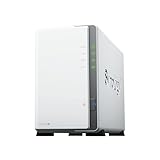 Synology DS223J 2 Bay Desktop NAS, weiß