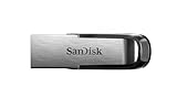 SanDisk Ultra Flair USB 3.0 Flash-Laufwerk 64 GB (robustes und elegantes Metallgehäuse, Passwortschutz, 150 MB/s Lesen) Schwarz