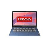 Lenovo Chromebook IdeaPad Slim 3 | 14' Full HD Display | MediaTek Kompanio 520 | 4GB RAM | 128GB SSD | ARM Mali-G52 Grafik | Chrome OS | QWERTZ | blau | 3 Monate Premium Care