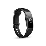 Fitbit Inspire HR Health & Fitness Tracker with Auto-Exercise Recognition, 5 Day Battery, Sleep & Swim Tracking, Black