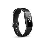 Fitbit Inspire HR Health & Fitness Tracker with Auto-Exercise Recognition, 5 Day Battery, Sleep & Swim Tracking, Black