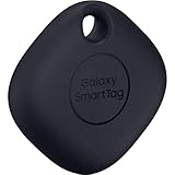 SAMSUNG Galaxy SmartTag 2021 Bluetooth-Tracker und Gegenstandsfinder für Schlüssel, Brieftaschen, Gepäck, Haustiere und mehr (1 Stück), Schwarz