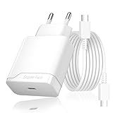 30W Schnellladegerät USB C für Handy Google Pixel 9 Pro/9 Pro XL/9/8/8a/8 Pro/7a/7/6 Pro/6/6a/5, Ladekabel und Ladeadapter für Google Pixel Fold/9 Pro Fold mit 1,5M Typ C Netzkabel Charger