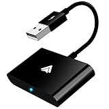 UWECAN Android Auto Wireless Adapter, Wireless Android Auto Dongle Konvertieren Wired Android Auto zu Wireless für Android 11 und Höher, für Autos ab 2017