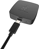 AAWireless Android Auto Wireless Adapter, Android Auto ohne Kabel benutzen, Einfache Plug and Play Einrichtung, BETA CarPlay Unterstützung, Made in Europe - Kostenlose Begleit-App