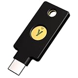 Yubico - YubiKey 5C NFC - Sicherheitsschlüssel für Zwei-Faktor-Authentifizierung (2FA), Anschluss über USB-C und NFC - FIDO-zertifiziert