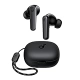 soundcore by Anker P20i Kabellose Bluetooth Kopfhörer in-Ear, 10mm Treiber, Bluetooth 5.3, Anpassbarer EQ, 30 Std. Spielzeit, IPX5 wasserfest, 2 Mikros mit KI, einzeln verwendbar (Schwarz)