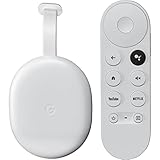 Google, Chromecast mit, TV (HD) Schnee – Streame Unterhaltung per Fernbedienung mit Spracherkennung auf deinen TV – Filme und Serien ansehen