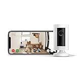 Ring Innenkamera (Indoor Cam) | Überwachungskamera mit HD-Video & WLAN | Mini-Kamera für den Innenbereich mit Gegensprechfunktion & Nachtsichtfunktion, ideal für Haustiere | Funktioniert mit Alexa