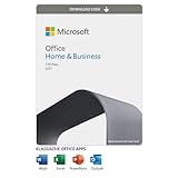 Microsoft Office 2021 Home und Business | Dauerlizenz | Word, Excel, PowerPoint, Outlook | 1 PC/Mac | Aktivierungscode per E-Mail