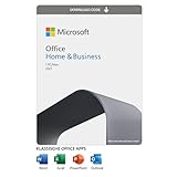 Microsoft Office 2021 Home und Business | Dauerlizenz | Word, Excel, PowerPoint, Outlook | 1 PC/Mac | Aktivierungscode per E-Mail