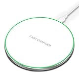 20W Fast Wireless Charger,Schnelles Kabellosen Ladepad Induktions Ladegerät für Apple iPhone 16 15 14 13 12 11 Pro XS AirPods 4/3/2 Samsung Galaxy S24 S23 Note/Pixel/LG G8/Xperia/Lumia/OnePlus