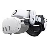 BOBOVR S3 Pro Strap Accessories, Head Air Conditioner and 10000mAh Hot Swap Battery Compatible with Meta Quest 3/Quest 3S