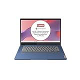 Lenovo Chromebook IdeaPad Slim 3 | 14' Full HD Display | MediaTek Kompanio 520 | 4GB RAM | 64GB SSD | ARM Mali-G52 Grafik | Chrome OS | QWERTZ | blau