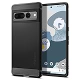 Spigen Rugged Armor Hülle Kompatibel mit Google Pixel 7 Pro -Schwarz