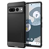 Spigen Rugged Armor Hülle Kompatibel mit Google Pixel 7 Pro -Schwarz