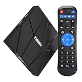 Android TV Box 10.0, Android Box 1 GB RAM 8 GB ROM Allwinner H616 Quad-Core-Smart Box, Unterstützung 6K, H.265, 3D, 2,4 G WiFi, 10 / 100M Ethernet