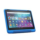 Fire HD 10 Kids Pro-Tablet | Ab dem Grundschulalter | 25,6 cm (10,1 Zoll) großer Full-HD-Bildschirm (1080p), 32 GB, kindgerechte Hülle in Himmelblau. In Deutschland nicht erhältlich.