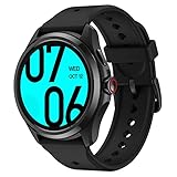 Ticwatch Pro 5 Android Smartwatch für Männer Snapdragon W5+ Gen 1 Wear OS Bis zu 80 Stunden Akkulaufzeit Gesundheit Fitness Tracking 5ATM Wasserbeständigkeit Kompass Nicht mit dem iPhone kompatibel