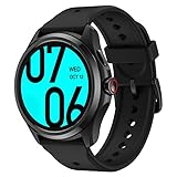 Ticwatch Pro 5 Android Smartwatch für Männer Snapdragon W5+ Gen 1 Wear OS Bis zu 80 Stunden Akkulaufzeit Gesundheit Fitness Tracking 5ATM Wasserbeständigkeit Kompass Nicht mit dem iPhone kompatibel