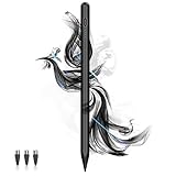 Stylus Stift für Touch Screen Power-Display Tablet Stift POM Feder Magnetic Tablet Stylus Pen Kompatibel mit Phone/Pad/Lenovo/Samsung und Anderen iOS/Android Smartphone und Tablet Geräten (Schwarz)