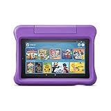Fire 7 Kids -Tablet, 7-Zoll-Display, 16 GB, violette kindgerechte Hülle (2019)