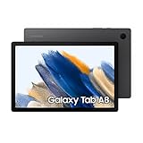 Samsung Galaxy Tab A8, Android Tablet, WiFi, 7.040 mAh Akku, 10,5 Zoll TFT Display, vier Lautsprecher, 32 GB/3 GB RAM, Tablet in Grau