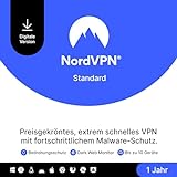 NordVPN Standard, 10 Geräte, 1 Jahr, VPN & Cybersicherheit, Digitaler Code