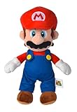 Simba 109231010 - Super Mario Plüschfigur, 30cm, kuschelweich, Nintendo, Charakter aus weltberühmten Computerspiel, ab den ersten Lebensmonaten geeignet, Blau