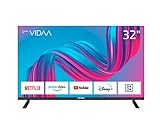 DYON Movie Smart 32 VX 80 cm (32 Zoll) Fernseher (HD Smart TV, HD Triple Tuner (DVB-C/-S2/-T2), App Store, Prime Video, Netflix, YouTube, DAZN, Disney+) [Mod. 2023]