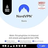 NordVPN Basis, 10 Geräte, 1 Jahr, Premium-VPN-Software, Digitaler Code