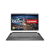 Lenovo Chromebook IdeaPad Duet 5 2-in-1 Tablet | 13,3' Full HD Touch Display | Qualcomm Snapdragon 7c Gen 2 | 8GB RAM | Qualcomm Grafik | QWERTZ | grau | inkl. Lenovo USI Pen, dunkelgrau, inkl. Stift