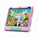 Fire HD 10 Kids-Tablet (Neueste Generation), für Kinder ab dem Vorschulalter | Mit brillantem 10-Zoll-Display, Kindersicherung und 2 Jahren Sorglos-Garantie | Version 2023, 32 GB, rosa