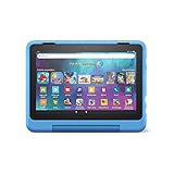 Fire HD 8 Kids Pro-Tablet, 8-Zoll-HD-Display, für Kinder von 6 bis 12 Jahren, 30 % schnellerer Prozessor, 13 Stunden Akkulaufzeit, kindgerechte Hülle, 32 GB (2022), Cyber-Welt-Design