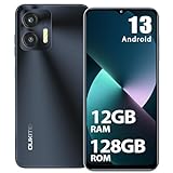 OUKITEL C36 Handy Ohne Vertrag, 12GB+128GB/1TB erweiterbar, 5150mAh 6.56' HD+ Display Android 13 günstig Smartphone 4G, Octa Core Prozessor, 13MP Panorama Kamera,Dual SIM 3 Steckplatz, Wi-Fi