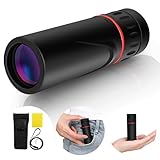 Monokular Teleskop 30X30 Monokulares Fernrohr Erwachsene Monoculars Mini Portable Wasserdicht Teleskop Zoom Monocular Teleskop für Erwachsene Vogelbeobachtung Reisen Jagd Konzert Sport im Freien