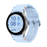 Samsung Galaxy Watch FE, Smartwatch mit Gesundheitsfunktionen, Fitness Tracker, Bluetooth, 40mm, Silver, Inkl. 36 Monate Herstellergarantie (Deutsche Version)