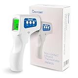 Berrcom Fieberthermometer Kontaktlos Infrarot Stirnthermometer Digitales Medizinisches Thermometer 3 in 1 mit sofort Ablesung