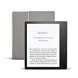 Kindle Oasis, Leselicht mit verstellbarer Farbtemperatur, wasserfest, 8 GB, WLAN, Grafit