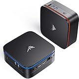 ACEMAGICIAN AK1PRO Mini PC Celeron N5105 2.9GHz 16GB RAM 512GB SSD M.2 Micro Desktop Computer, 4K UHD, WLAN, Gigabit Ethernet, HDMI X 2 für Business, Heimkino, W11