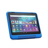 Fire HD 8 Kids Pro-Tablet | Ab dem Grundschulalter | 20,3 cm großer Bildschirm (8 Zoll), 32 GB, kindgerechte Hülle in Himmelblau (2020). In Deutschland nicht erhältlich.