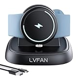 LVFAN Ladestation für Pixel Watch 3/2, USB-C Ladekabel Ersatzzubehör, Magnetischer Ladeständer für Google Pixel Watch 3/2, Fitbit Sense/Sense 2, Versa 3/4