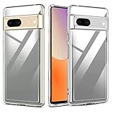 Wecare für Google Pixel 7 Hülle Transparent Vergilbungsfrei, Ultradünne TPU Schutzhülle Google Pixel 7 Hülle, Kratzfestigkeit Stoßfeste Haltbarkeit Handyhülle Pixel 7 Case, Diamond Series