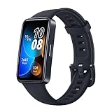 HUAWEI Band 8 Smartwatch, Ultra Flat Design, Sleep Tracking, 2 Week Battery Life, Health and Fitness Tracker, Compatible with Android & iOS, German Version, Midnight Black