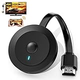 Wireless HDMI Adapter, Dongle für TV, MpioLife 4K Full HD Miracast, Streaming Videos Screen from Android/Windows/Mac OS-Laptop, phone, Tablet,PC zu HDTV/Monitor/Projektor