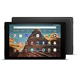 Amazon Fire HD 10-Tablet, Zertifiziert und generalüberholt, 32 GB, Schwarz – 10,1 Zoll großes Full HD-Display (1080p), Mit Werbung (vorherige Generation – 9.) | In Deutschland nicht erhältlich.