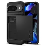 Spigen Slim Armor CS Hülle für Google Pixel 9 Pro und Pixel 9 [Made for Google] -Schwarz