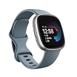 Google Fitbit Versa 4 – Smartwatch Damen / Herren – Fitness-Tracker mit integriertem GPS und Telefonfunktion, 6 Tage Akkulaufzeit, 40+ Trainingsmodi – Fitnessuhr kompatibel mit Android / iOS